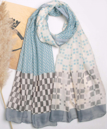 شال طرح دار زنانه مدلینا Modelina کد 1284