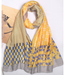 شال طرح دار زنانه مدلینا Modelina کد 1284