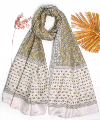 شال طرح دار زنانه مدلینا Modelina کد 1296