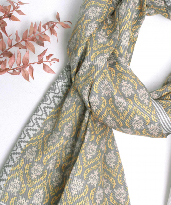 شال طرح دار زنانه مدلینا Modelina کد 1296