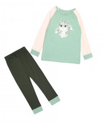 ست تیشرت و شلوار دخترانه ناربن Narbon کد 1438