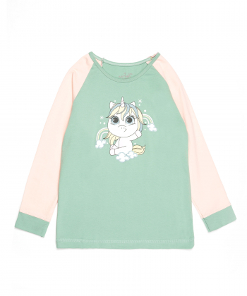 ست تیشرت و شلوار دخترانه ناربن Narbon کد 1438