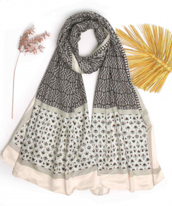 شال طرح دار زنانه مدلینا Modelina کد 1296