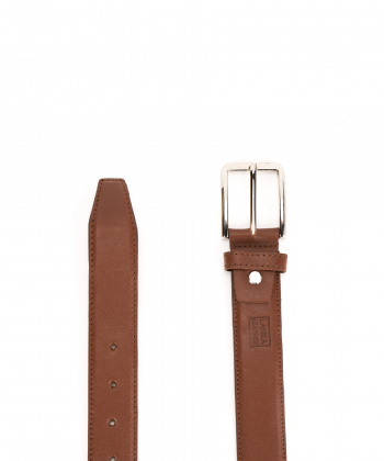 کمربند چرم طبیعی مردانه چرم لانکا Lanka Leather کد BLTM-1