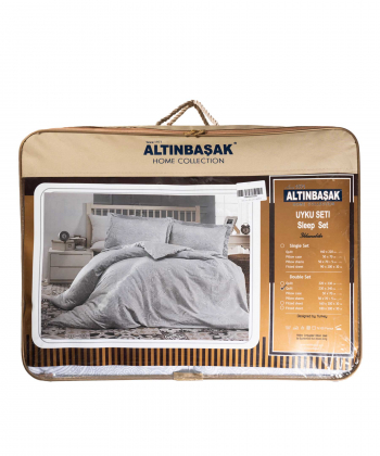 سرویس لحاف ساتن دو نفره هفت تکه آلتین باشاک AltinBasak کد ABQ00099