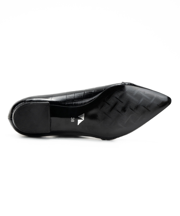 کفش چرم طبیعی زنانه چرم مشهد Mashad Leather کد J2485