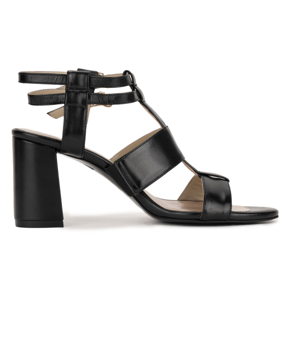 صندل پاشنه دار زنانه چرم طبیعی چرم مشهد Mashad Leather کد J2458