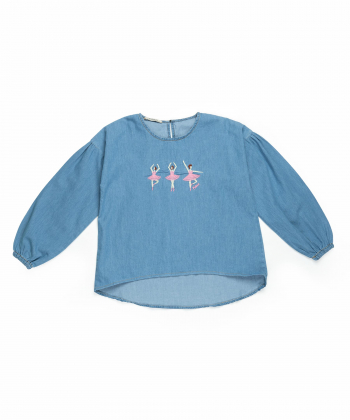 بلوز دخترانه پیانو Piano کد 10041