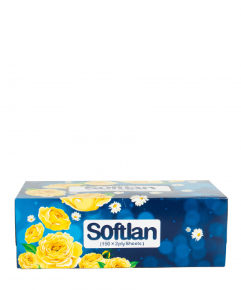 دستمال کاغذی 150 برگ سافتلن Softlan سری رویا