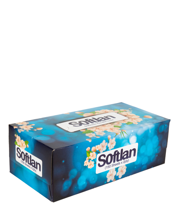 دستمال کاغذی 150 برگ سافتلن Softlan سری رویا