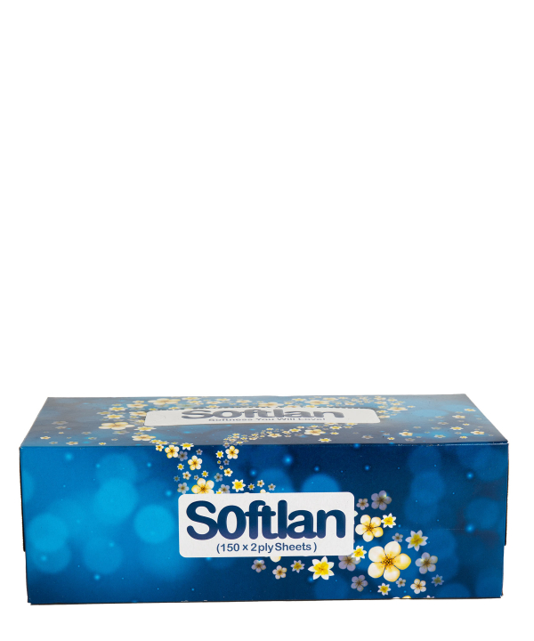 دستمال کاغذی 150 برگ سافتلن Softlan سری رویا