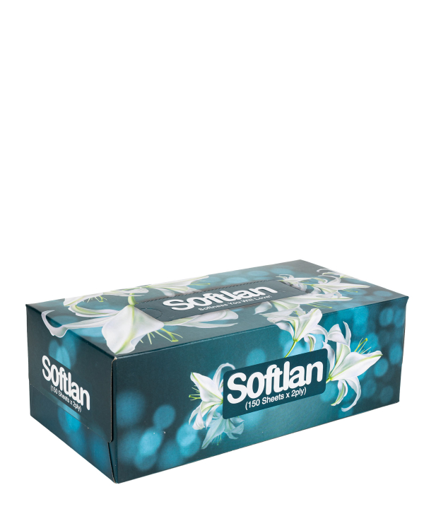 دستمال کاغذی 150 برگ سافتلن Softlan سری رویا