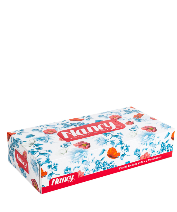 دستمال کاغذی 100 برگ نانسی Nancy سری نازلی