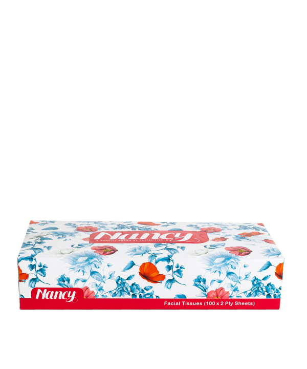 دستمال کاغذی 100 برگ نانسی Nancy سری نازلی