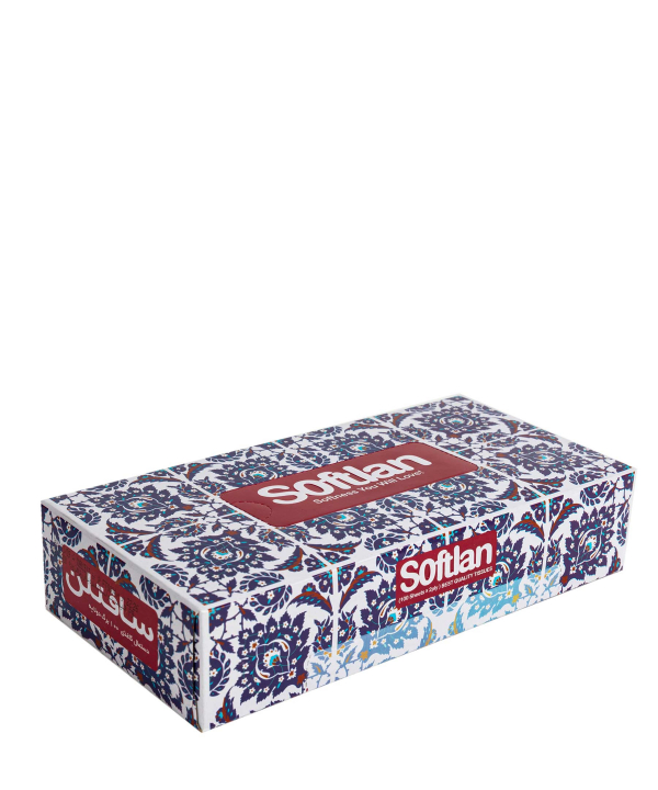 دستمال کاغذی 100 برگ سافتلن Softlan سری سنتی