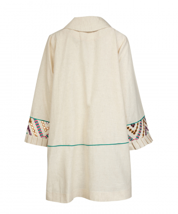 مانتو یقه انگلیسی مانگ Mong مدل برهون