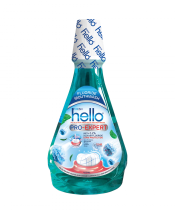 دهانشویه هلو فرش Hello Fresh مدل Pro Expert حجم 420 میلی لیتر