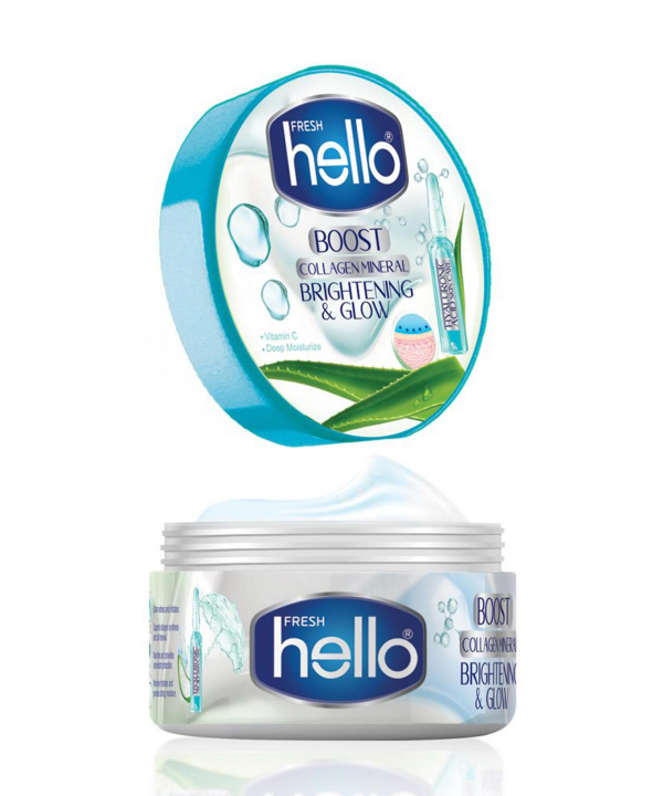 کرم مرطوب‌کننده پوست هلو فرش Hello Fresh حجم 240 میلی‌لیتر