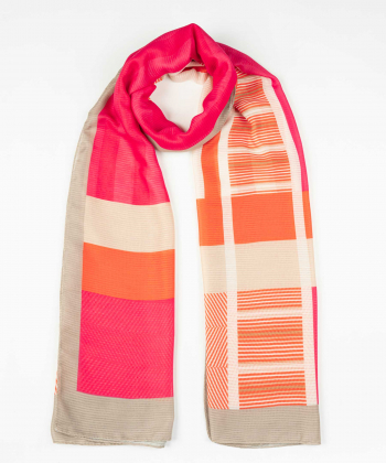 شال طرح دار زنانه مدلینا Modelina کد 1282