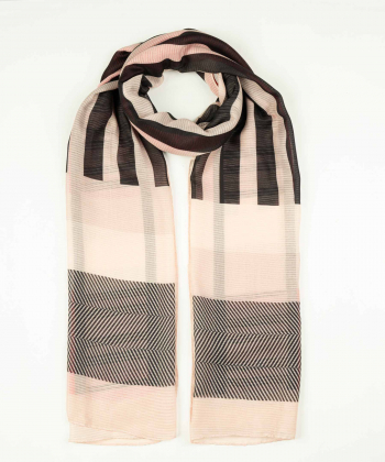 شال طرح دار زنانه مدلینا Modelina کد 1282