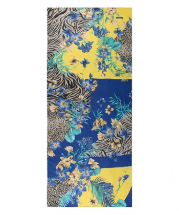 شال شیفون دور دست دوز