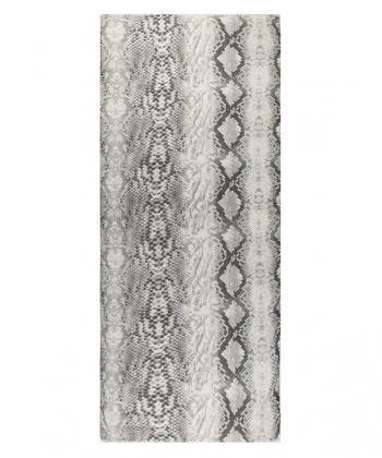 شال نخی طرح پوست مار
