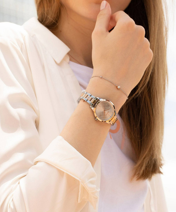 ست ساعت مچی و دستبند زنانه اسپریت Esprit مدل ES1L259M4085