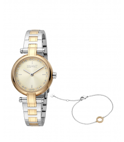 ست ساعت مچی و دستبند زنانه اسپریت Esprit مدل ES1L267M0085