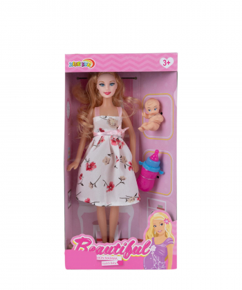 عروسک مادر به همراه نوزاد کی تویز Kitoys کد 140003-5904