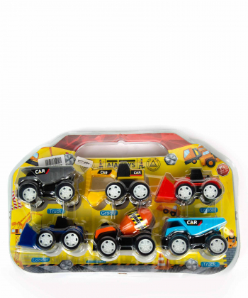 ماشین اسباب بازی راه سازی کی تویز Kitoys مدل Ata Toys بسته 6 عددی