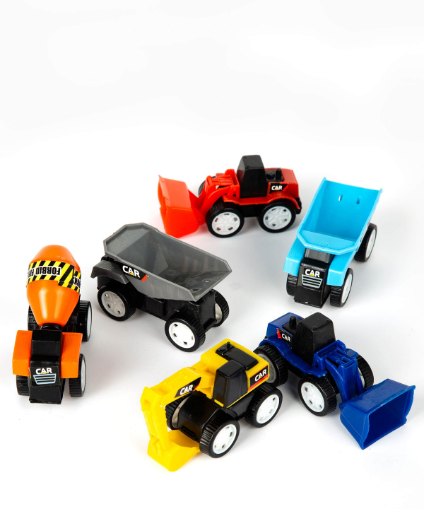 ماشین اسباب بازی راه سازی کی تویز Kitoys مدل Ata Toys بسته 6 عددی