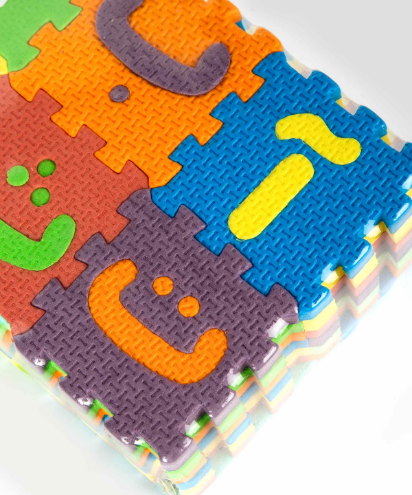پازل حروف و اعداد کی تویز Kitoys کد efomPazel
