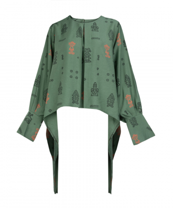 بلوز کوتاه زنانه مانگ Mong کد 2020001416