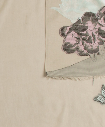 شال مکوین با طرح گل