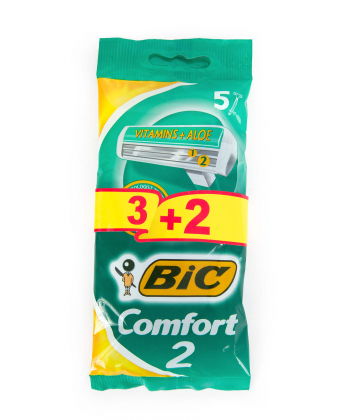 خودتراش بیک Bic مدل Comfort 2 بسته 5 عددی