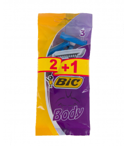 خودتراش مناسب موهای بلند بدن بیک Bic بسته 3 عددی