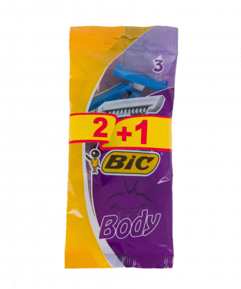 خودتراش مناسب موهای بلند بدن بیک Bic بسته 3 عددی