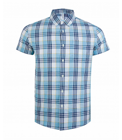 پیراهن چهارخانه مردانه جین وست Jeanswest مدل 12133501