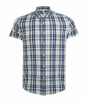 پیراهن چهارخانه مردانه جین وست Jeanswest کد 12133503