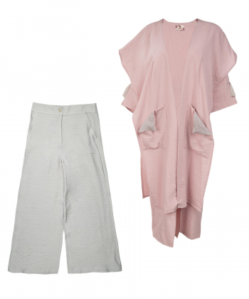 ست مانتو و شلوار تولیکا Tulika کد 71987