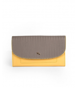 کیف پول زنانه چرم طبیعی چرم مشهد Mashad Leather مدل D0311