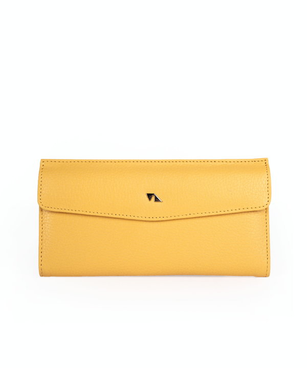 کیف پول زنانه چرم طبیعی چرم مشهد Mashad Leather مدل D5061