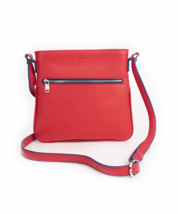 کیف دوشی زنانه چرم طبیعی شیفر Shifer کد 9708b