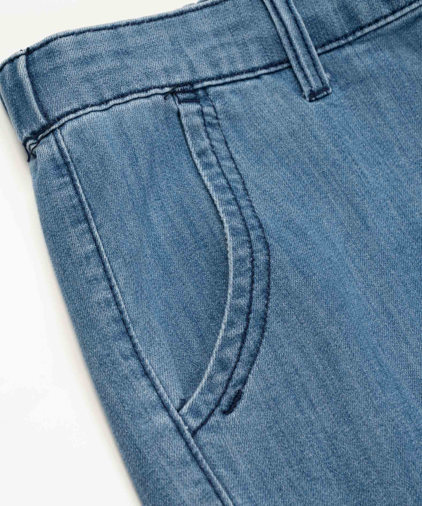 شلوار جین کوتاه زنانه جین وست Jeanswest کد 12287503