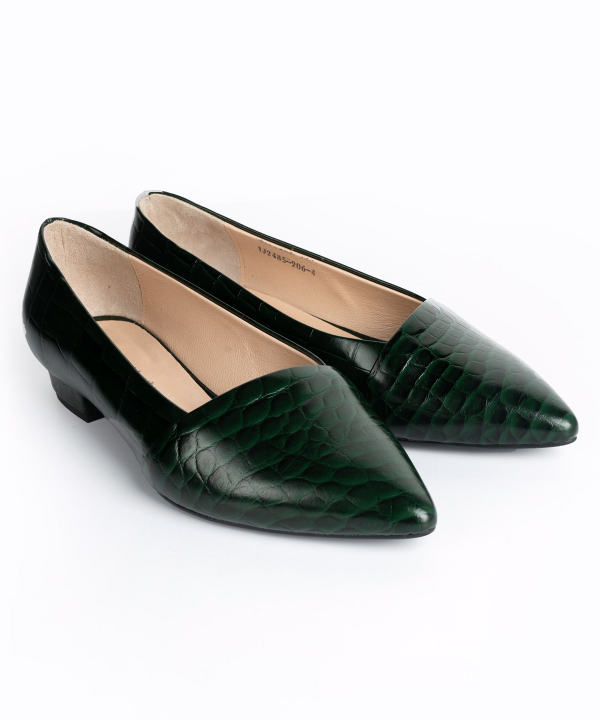 کفش چرم طبیعی زنانه چرم مشهد Mashad Leather کد J2485