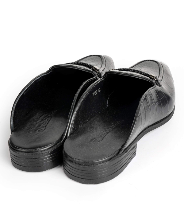 کفش تابستانی چرم طبیعی مردانه چرم مشهد Mashad Leather کد J6133
