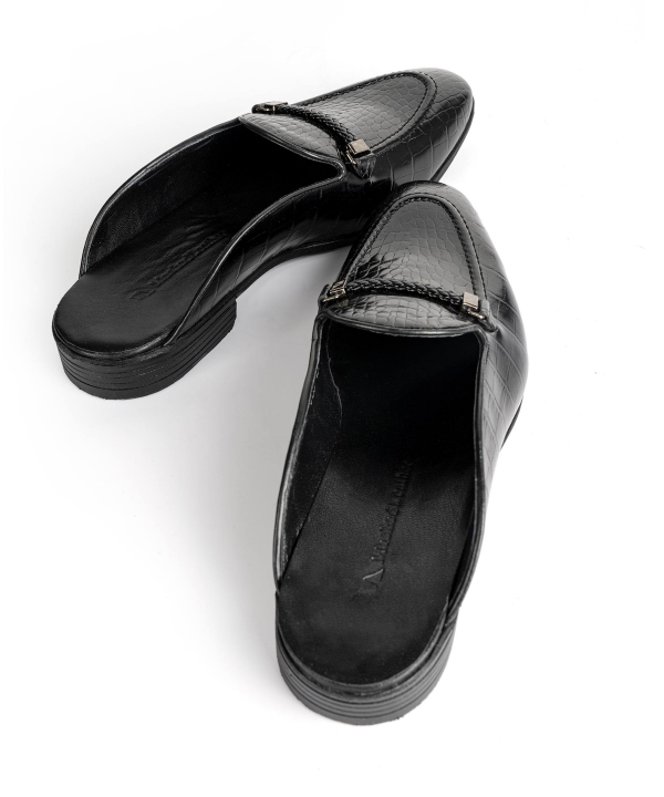 کفش تابستانی چرم طبیعی مردانه چرم مشهد Mashad Leather کد J6133