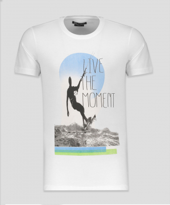 تیشرت طرح دار مردانه جامه پوش آرا JPA کد 4011010411