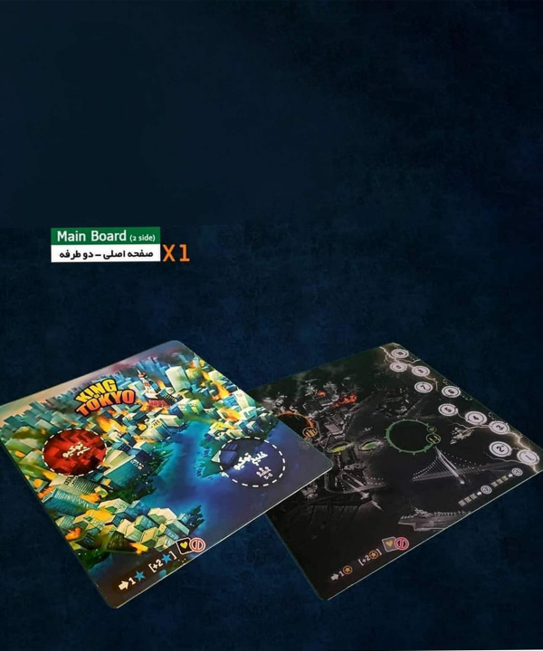 بازی فکری پادشاه توکیو King of Tokyo