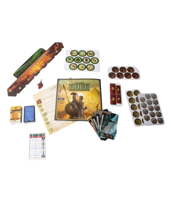 بازی ایرانی عجایب هفتگانه 7wonders duel